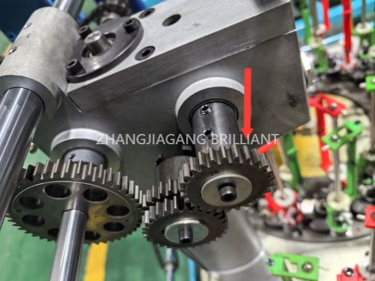 rope braiding machine pitch