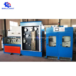 DT22.2 Two Fine Copper Wire Drawing Machine with Online Annealing( Dual SpoolTake Up)