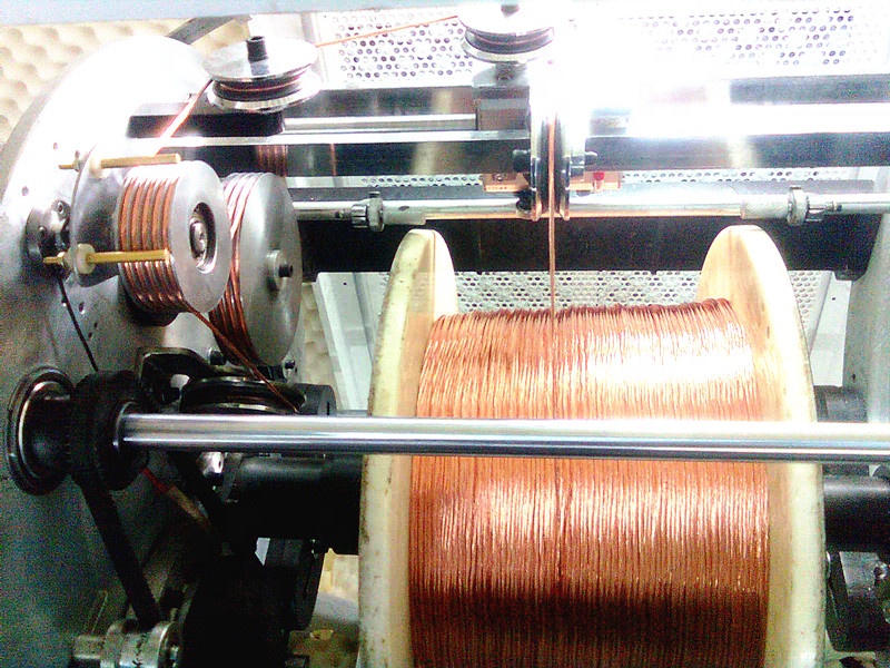 Copper Wire Double Twist Bunching Machine