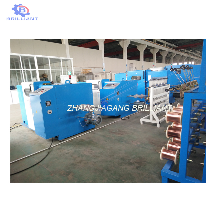 Copper Wire Double Twist Bunching Machine