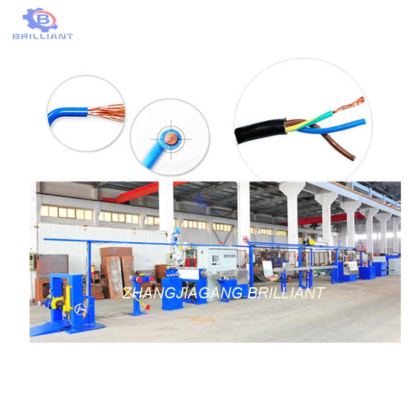 50mm High Speed Cable Extrusion Machine 