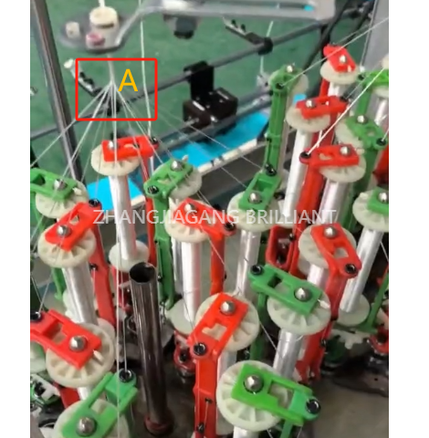 rope braiding machine