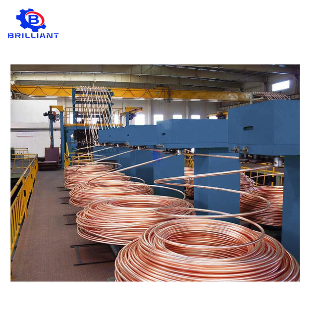 5000T 8mm-20mm Copper Rod Up Casting Machine